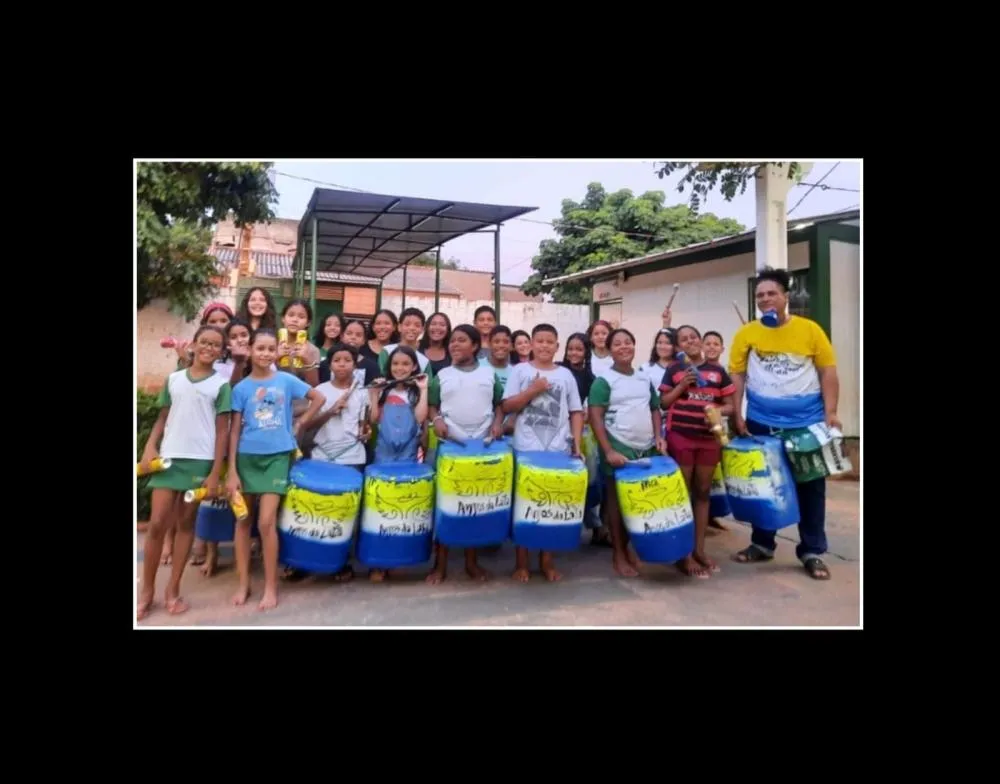 ANJOS DA LATA: Crianças do Novo Paraíso 2 apresentarão Concerto com instrumentos reciclados 