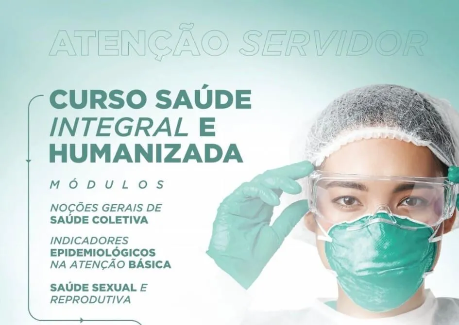 Secretaria Municipal de Saúde abre inscrições para curso "Saúde Integral e Humanizada"