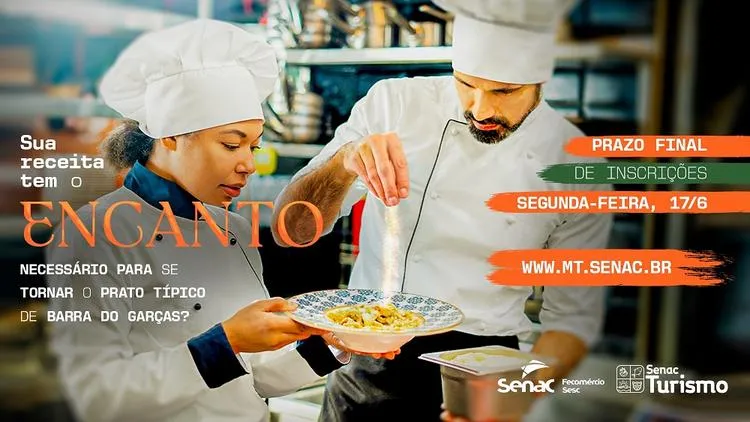 Barra do Garças: inscrições para o ‘Senac Encantos’ terminam na próxima-segunda-feira (17)