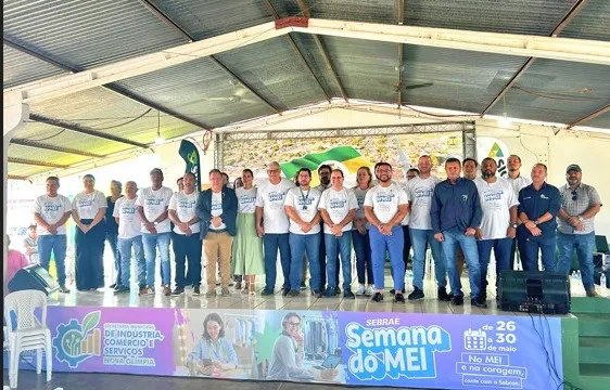 Deputado Chico Guarnieri marca presença na Semana do Microempreendedor Individual em Nova Olímpia