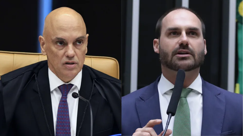Moraes: Bolsonaro é “responsável financeiro” de Eduardo e deve ser ouvido Ex-presidente deverá prestar depoimento em até dez dias no âmbito da ação aberta para investigar a suposta atuação de Eduardo Bolsonaro contra o Judiciário brasileiro nos EUA