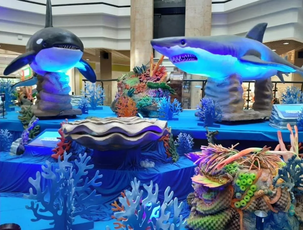 Exposição gratuita ‘O Fantástico Mundo Marinho’ chega a Cuiabá