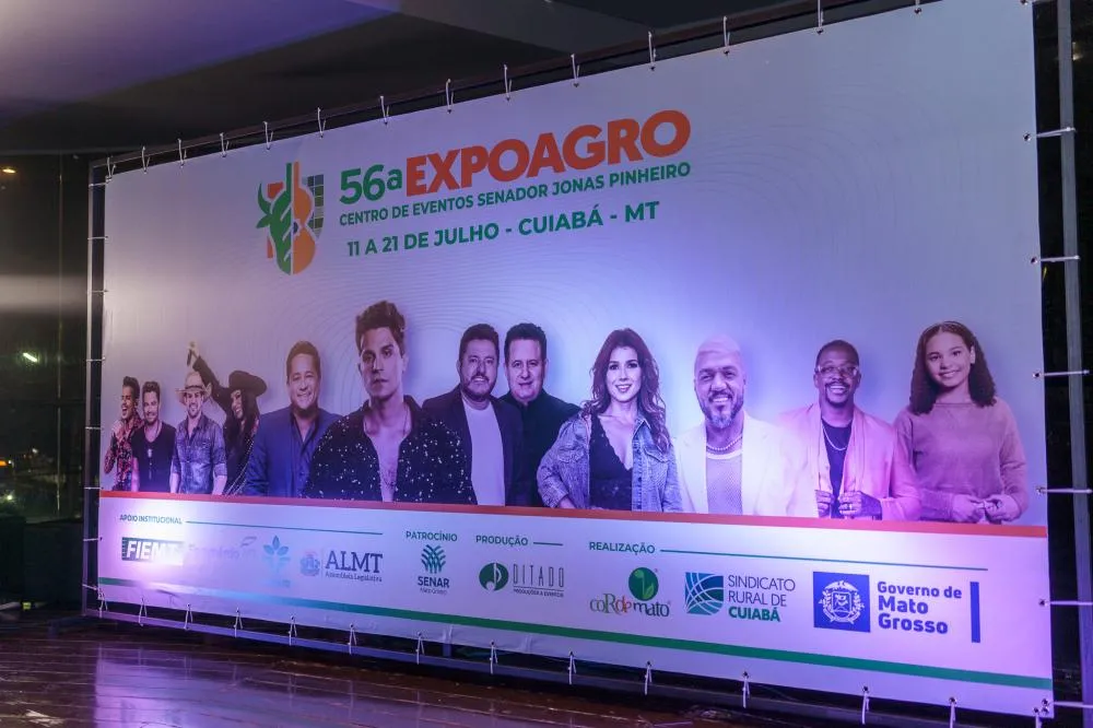 Expoagro traz Luan City a Cuiabá