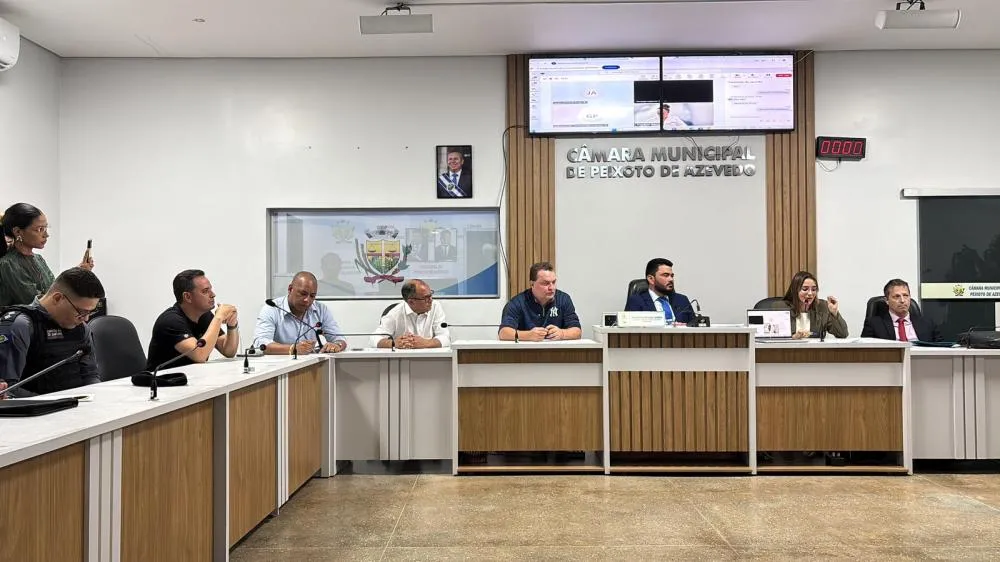 RIO PEIXOTO Juca do Guaraná participa de audiência pública sobre mineração em Peixoto de Azevedo
