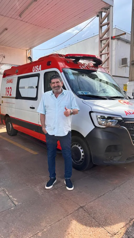PROMESSA CUMPRIDA Dr. João conclui repasse de R$ 2,5 milhões para construção da nova sede do Samu em Tangará da Serra