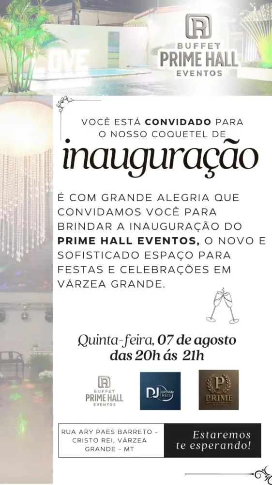 Várzea Grande ganha novo espaço de eventos com estrutura completa e experiência de peso no mercado Por Redação - site notícias local
