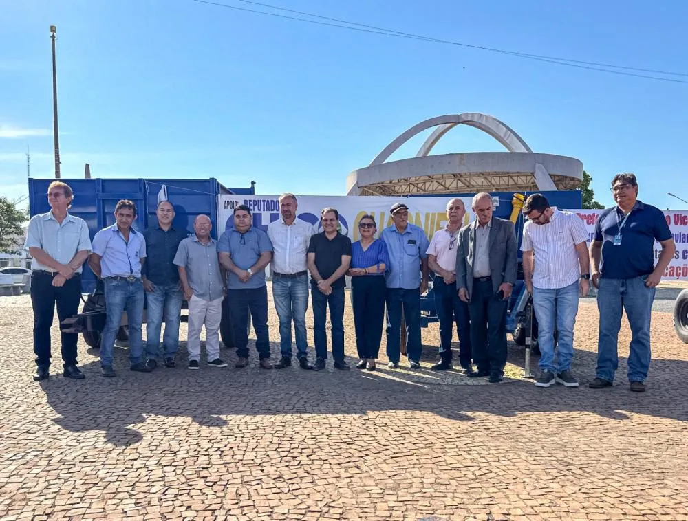 Articulação de Chico Guarnieri resulta em equipamentos para agricultura familiar de Barra do Bugres