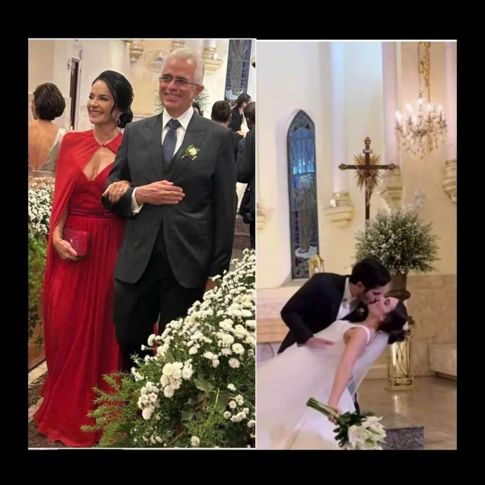 Foi mágico o casamento de Annie e Felipe Bouret!