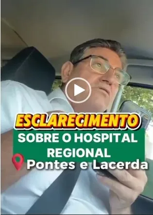 🎙️ Hoje participei de uma entrevista na Rádio Super Jornal, em Pontes e Lacerda, com o amigo radialista Celso, para falar sobre as mudanças recentes em relação ao Hospital Regional.