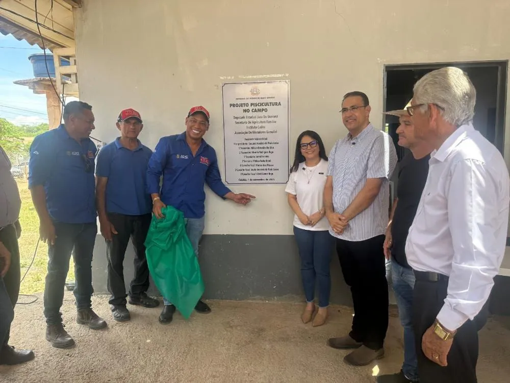 Juca do Guaraná entrega sistema pioneiro de aquaponia em assentamento de Cuiabá