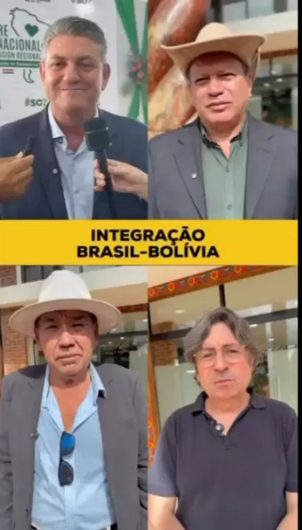 🌐 Estive em San Ignacio de Velasco, na Bolívia, para avançar na integração entre Brasil, Bolívia e Paraguai. Levei a mensagem de que o Brasil, representado por Mato Grosso, está pronto. Já fizemos a nossa parte e estamos aptos a apoiar nossos vizinhos bolivianos no que for necessário. E vamos mais