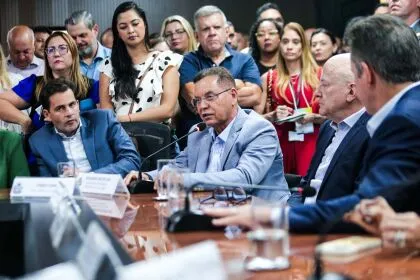ALMT assegura parceria com governo no combate ao crime organizado O Parlamento vai analisar PLC que cria a Secretaria de Justiça e terá representante no CIC