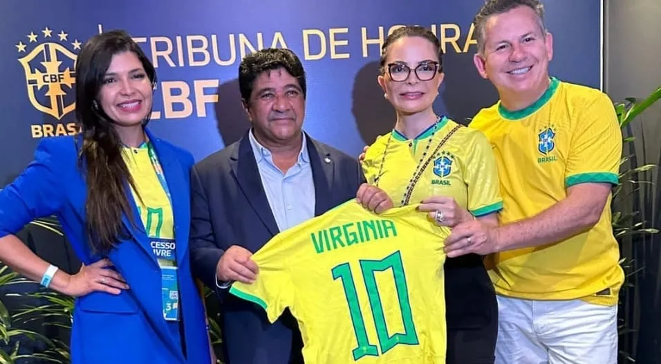 Virginia Mendes compartilha alegria de MT receber a Copa do Mundo Feminina 2027