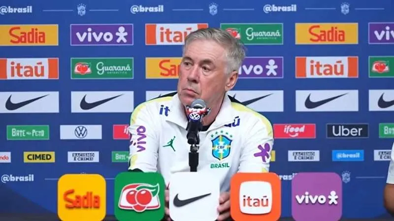Ancelotti envia à Fifa lista de pré-convocados da Seleção para a Copa do Mundo; Veja nomes