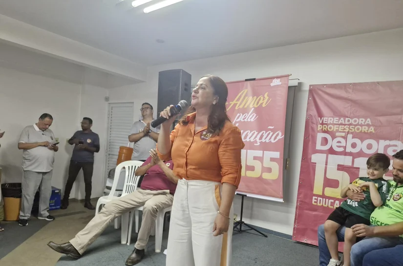 Nova Pesquisa mostra professora Débora em vantagem folgada e nas primeiras colocações para a Câmara de Cuiabá