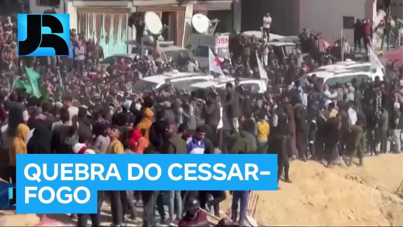 Israel decreta alerta máximo para as tropas após Hamas adiar a próxima libertação de reféns