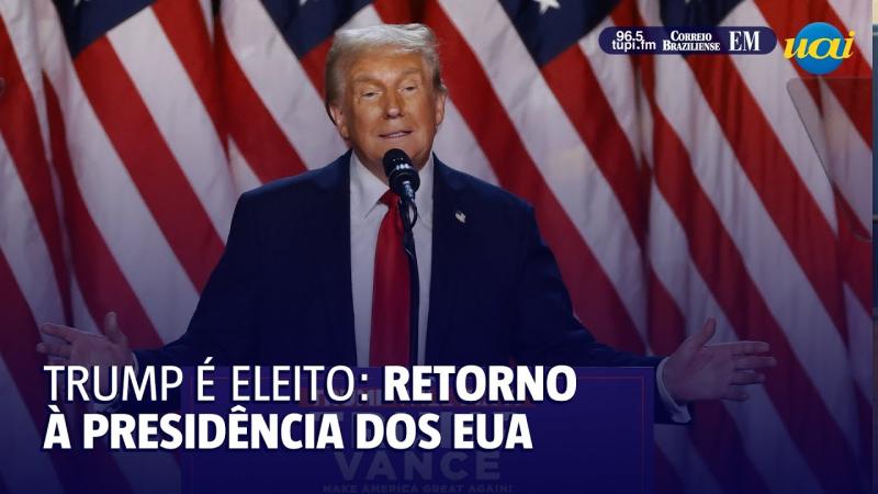 Donald Trump vence a eleição presidencial nos Estados Unidos