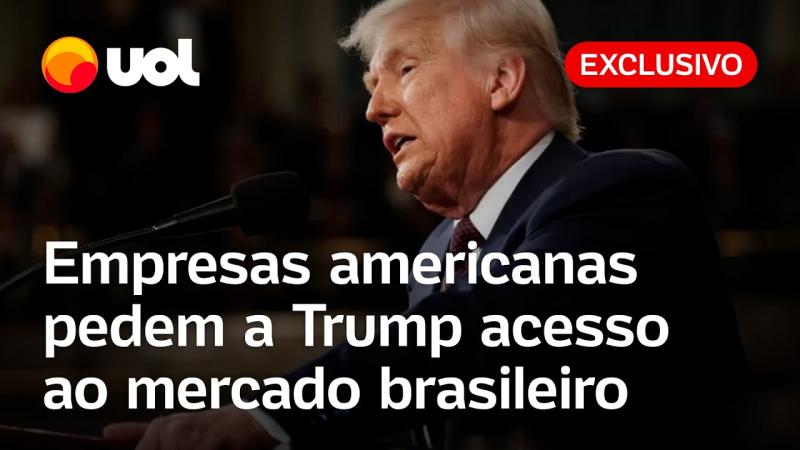 Empresas pedem a Trump acesso ao mercado de saúde, teles e etanol do Brasil