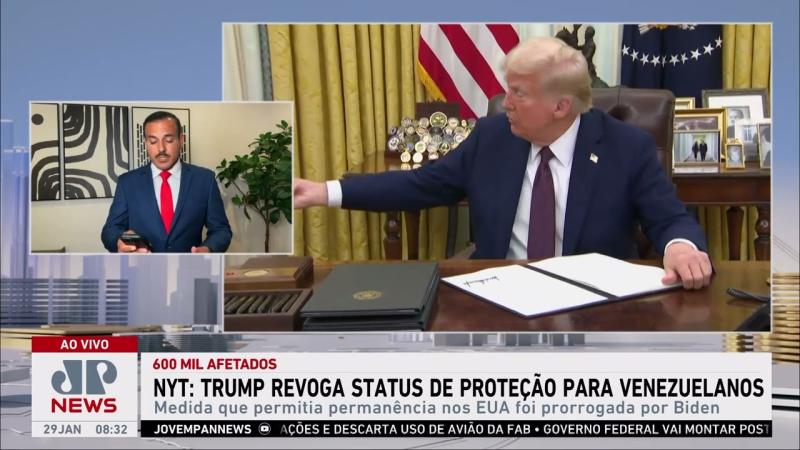 Governo Trump revoga status de proteção para venezuelanos