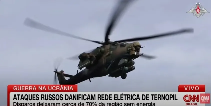 Ataques russos danificam rede elétrica de Ternopil na Ucrânia | CNN NOVO DIA