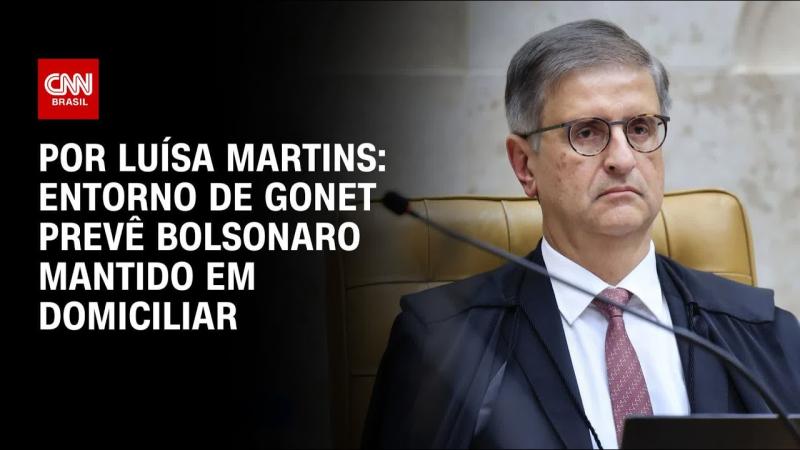 Entorno de Gonet prevê Bolsonaro mantido em domiciliar