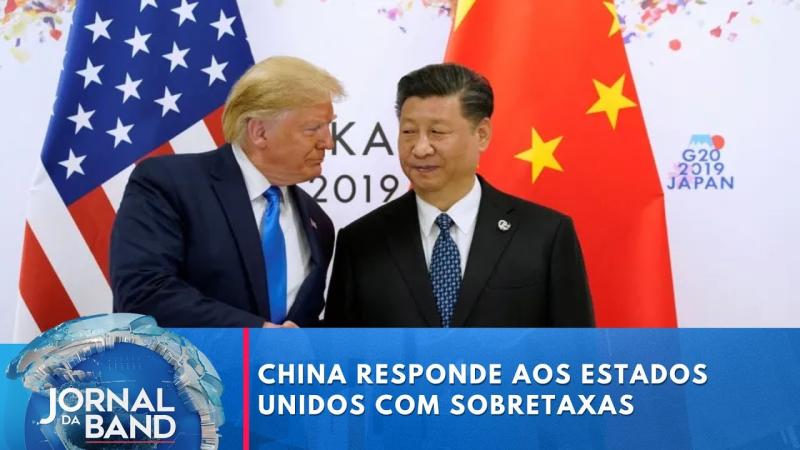 China responde aos EUA com sobretaxas em guerra comercial