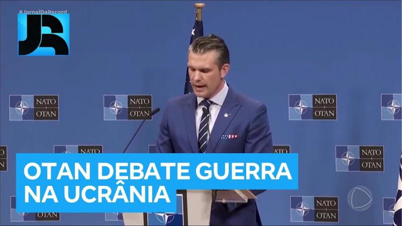 Representantes dos países da Otan se reúnem para discutir o fim da guerra na Ucrânia