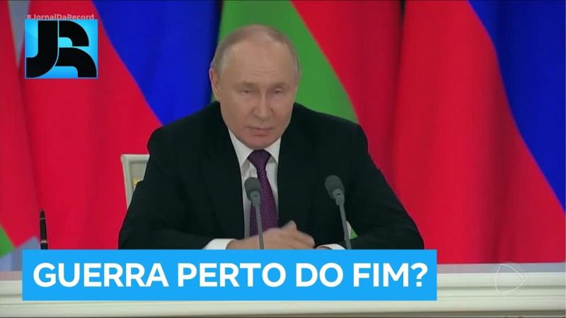 Putin dá aval para proposta de cessar-fogo na guerra contra a Ucrânia, mas faz ressalvas