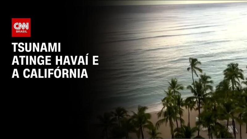 Tsunami atinge costa oeste dos Estados Unidos