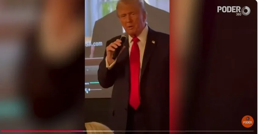 Sanfoneiro de Bolsonaro agradece a ex-presidente por estar na casa de Trump