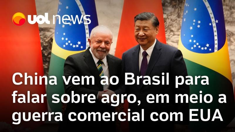 China vem ao Brasil para reunião com Ministério da Agricultura, em meio a guerra comercial com EUA