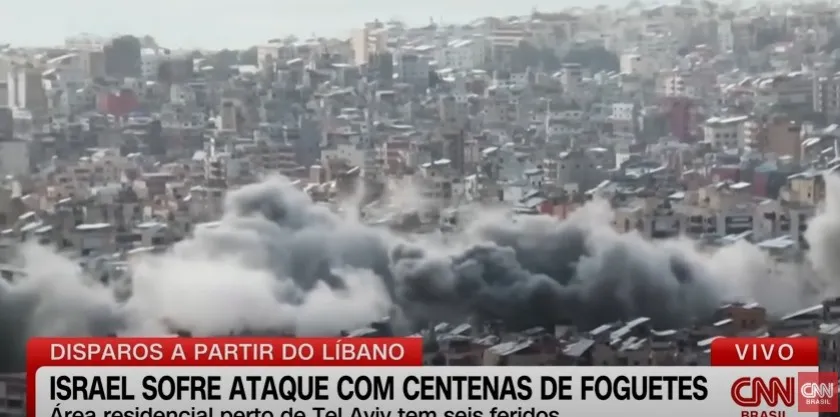 Israel sofre ataque com centenas de foguetes | AGORA CNN