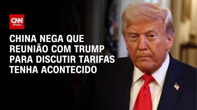 Trump diz que China e EUA tiveram reunião sobre tarifas, mas governo chinês nega
