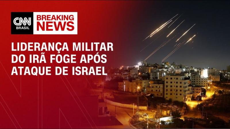 Israel diz que liderança militar do Irã está fugindo após ataques