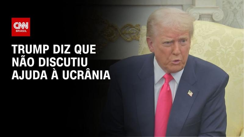 Trump diz que não discutiu ajuda à Ucrânia em ligação com Putin