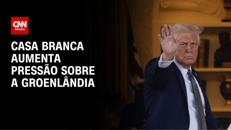 Casa Branca aumenta pressão sobre Groenlândia em meio a crise de vazamentos