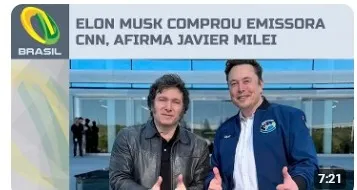 Elon Musk compra emissora CNN, que será 
