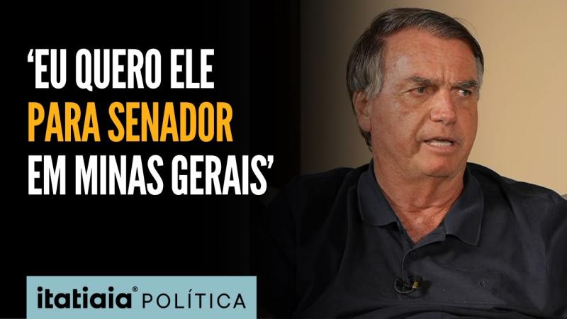 BOLSONARO NÃO APOSTA EM NIKOLAS E QUER OUTRO NOME DISPUTANDO O SENADO POR MG: 