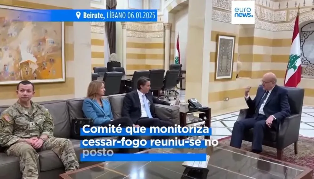 Exército libanês desloca-se para cidade costeira de Naqoura ao abrigo do acordo de cessar-fogo