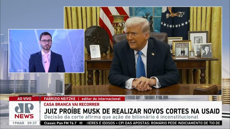 Juiz proíbe Elon Musk de realizar novos cortes na Usaid
