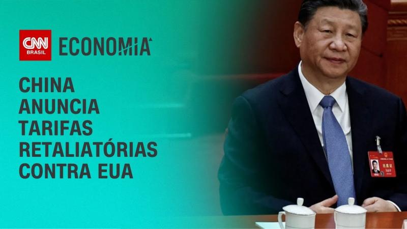 China anuncia tarifas retaliatórias após taxas dos EUA entrarem em vigor