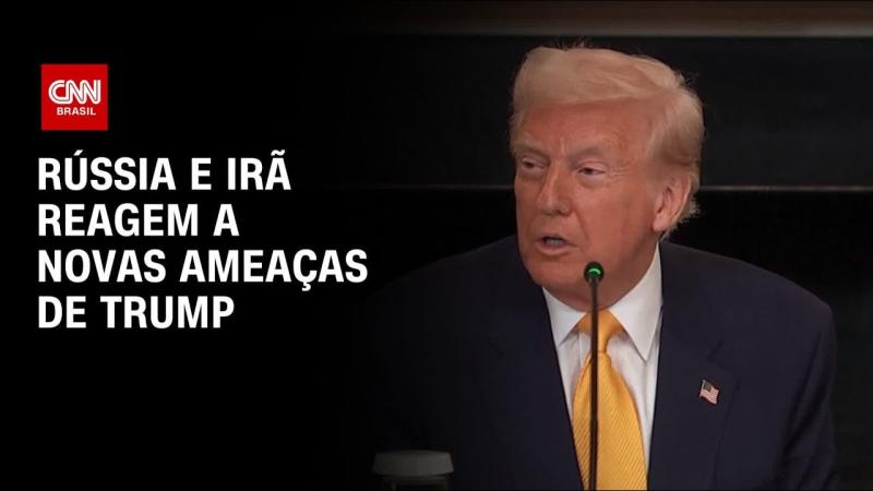 Vladimir Putin e Ali Khamenei reagem a novas ameaças de Trump 