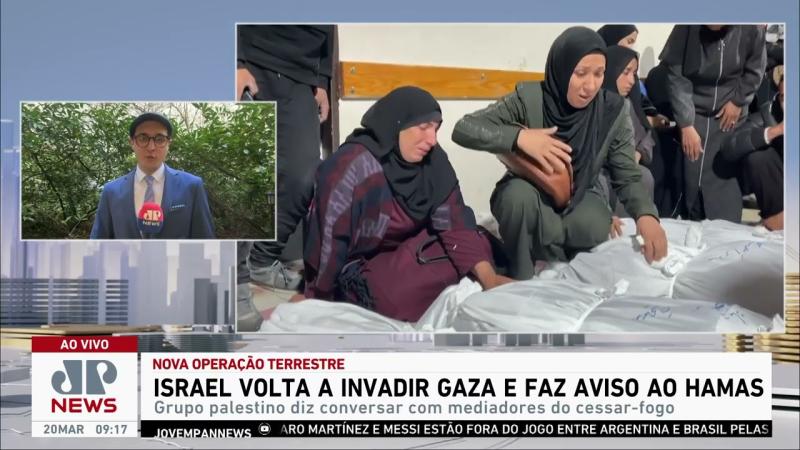 Israel volta a invadir Gaza e faz aviso ao Hamas