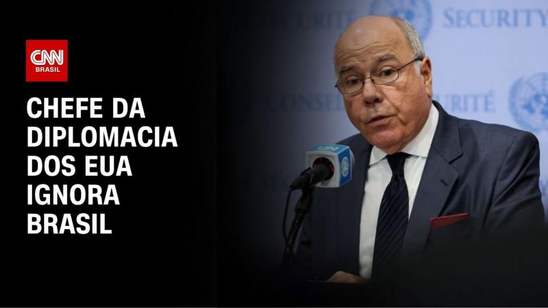 Chefe da diplomacia americana fala com 58 países, mas ignora Brasil 
