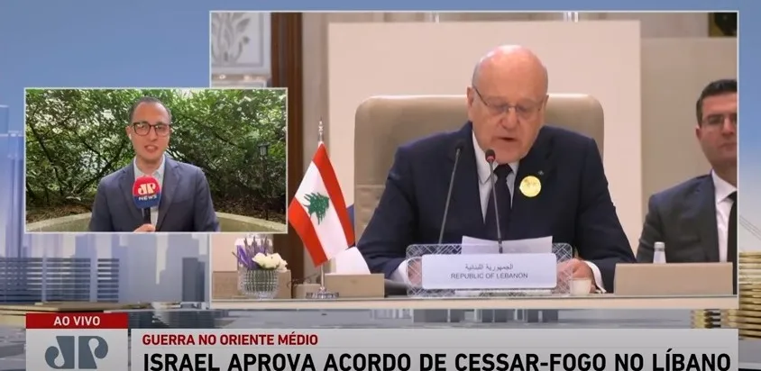Israel aprova acordo de cessar-fogo no Líbano; Cristiano Beraldo analisa