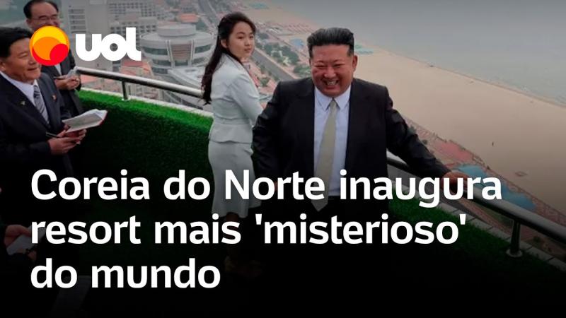 Kim Jong-un inaugura resort à beira-mar mais 'misterioso' do mundo na Coreia do Norte;